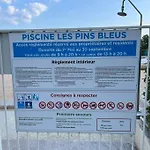 Apartment F2 Climatise, Piscine, Parking, A Pied Antibes