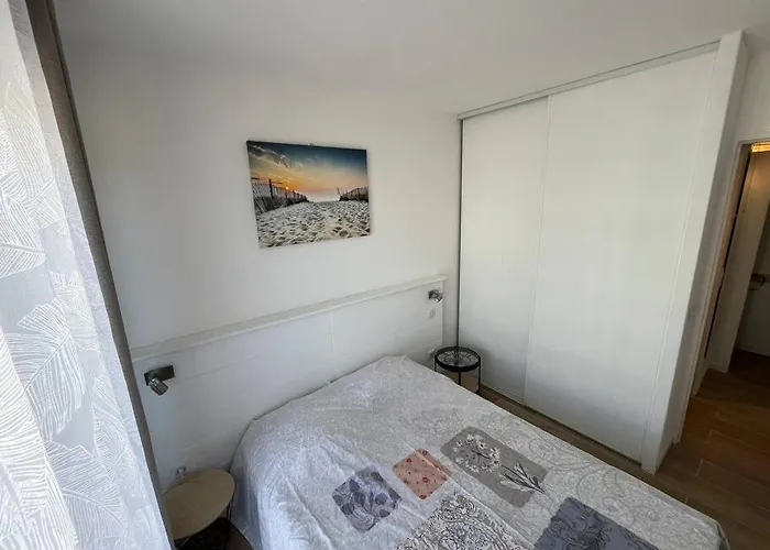 公寓 F2 Climatise, Piscine, Parking, A Pied *