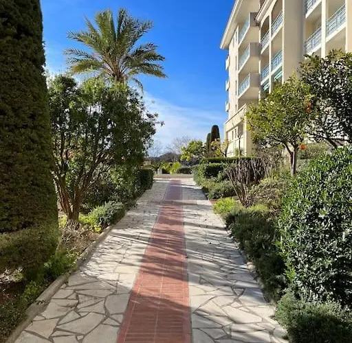 F2 Climatise, Piscine, Parking, A Pied 公寓 昂蒂布